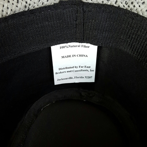 Banded Straw Hat - Picture 6 of 6